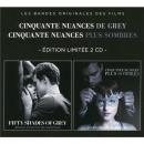 Jeu terminé! Bandes originales 2 CD Cinquante Nuances de Grey/Plus Sombres Coffret Edition limitée