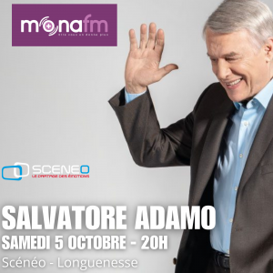 Jeu terminé! Gagnez vos places pour Salvatore Adamo