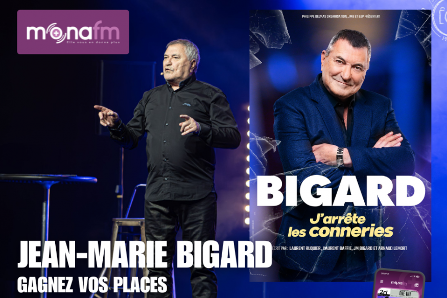 Jeu terminé! Gagnez vos places pour BIGARD