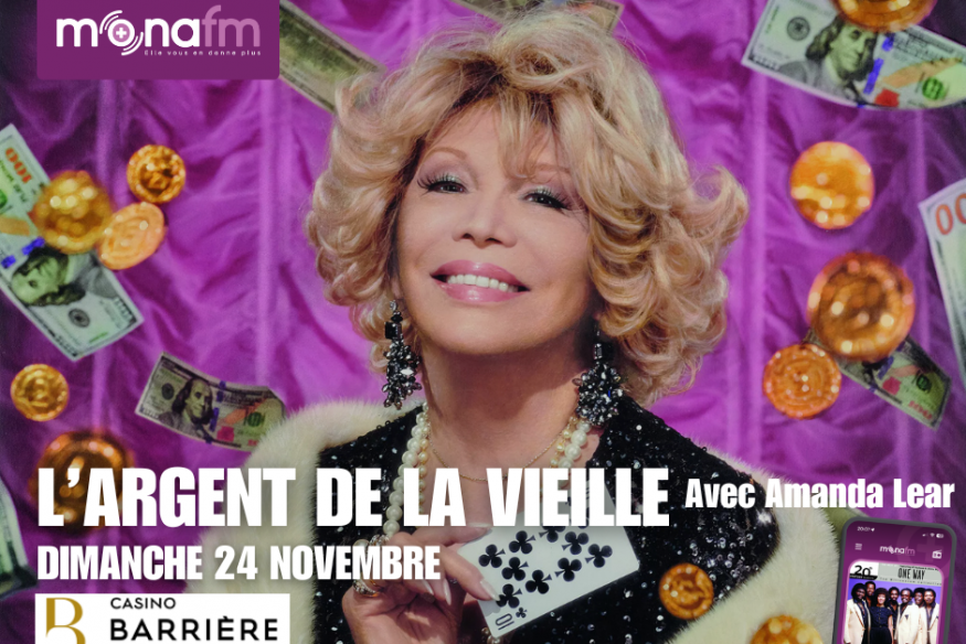 Jeu terminé! Gagnez vos places pour L'Argent de la Vieille avec Amanda Lear