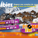 Direction Albiez, sa station et la neige avec Mona FM