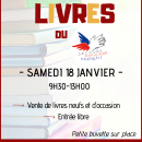 Première bourse aux livres organisée par le Secours populaire du Nord -Samedi 18 janvier