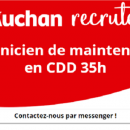 AUCHAN DOUAI recherche un un technicien de maintenance