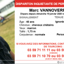 Disparition inquiétante à Tourcoing