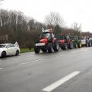 Manifestation des agriculteurs dans le secteur d'Arras