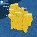 AGATE MÉTÉO : Du vent  à 90 km/h ce jeudi sur les Hauts de France