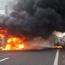 LESQUIN : Un poids lourd en feu et des bouchons    Fin prévue 13h00