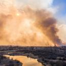 Un incendie important ravage la zone de Tchernobyl