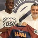 Junior Sambia (Montpellier) premier joueur de Ligue 1 hospitalisé suite au Covid-19.