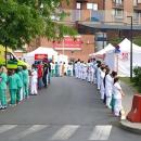 La Première ministre Sophie Wilmès a reçu un accueil glacial du personnel à l’hôpital Saint-Pierre [Vidéo]