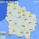 METEO : Mercredi 30 et 35°C au nord -Canicule ?