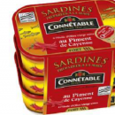 Des sardines de la marque Connétable retirées de la vente par Auchan et Carrefour