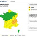 Neuf départements de la région en vigilance orange aux orages