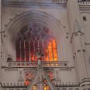 Nantes - La cathédrale Saint-Pierre-et-Saint-Paul est en feu