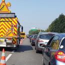 Carambolage sur A25 à Armentières  8 vehicules et un poids lourd