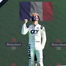 F1 : Le français Pierre Gasly remporte le GP d'Italie [VIDÉO]