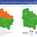 La qualité de l'air est mauvaise aujourd'hui encore, chez nous