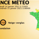 Alerte à la neige : Météo France passe le Pas-de-Calais en vigilance orange