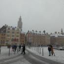 La neige s'installe dans le Nord et le Pas-de-Calais