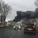 Bailleul : L'entrepôt de l’entreprise Caillot détruit par le feu ce matin