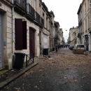 Bordeaux : Une explosion a provoqué l'effondrement d'un immeuble ce matin