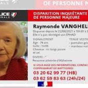 Raymonde toujours introuvable - sa famille lance un appel