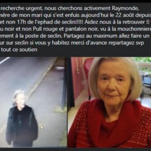 Seclin : Un corps retrouvé , il pourrait s'agir de Raymonde