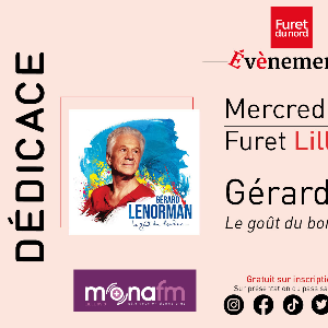 Gerard Lenorman sera en dédicace le 20 octobre au Furet du Nord à Lille