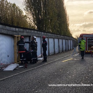 Des garages menacés d'effondrement