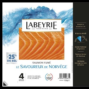 Un lot de saumon fumé norvégien de la marque Labeyrie rappelé en raison d’une contamination à la listéria