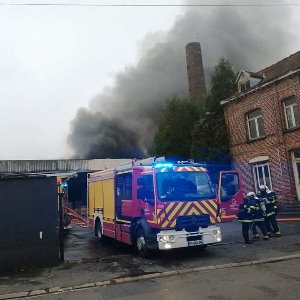 Une cinquantaine de pompiers mobilisés à Somain hier