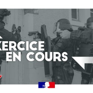 Le Raid en exercice à Merville aujourd'hui