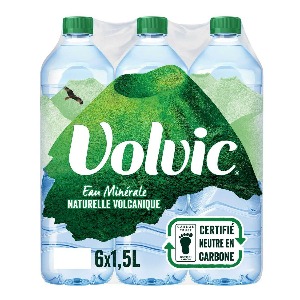 VOLVIC 1,5 l RAPPEL de bouteilles avec un gout de vinaigre