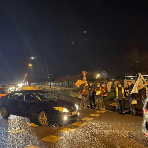 Mobilisation sur le site de Renault Douai ce matin