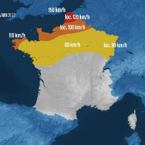 Nouvelle tempête ce vendredi avec des rafales jusqu'à 150 km/h sur le Nord