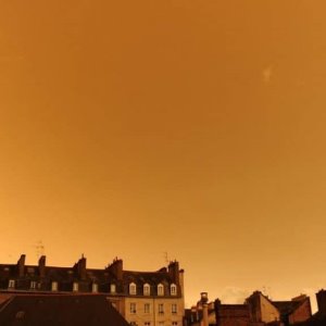 Un nuage du Sahara aujourd'hui au dessus du Nord et du Pas de Calais