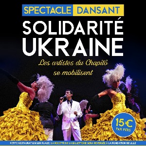 LE CHAPITO organise un spectacle caritatif au profit de l'Ukraine  Le 1 avril