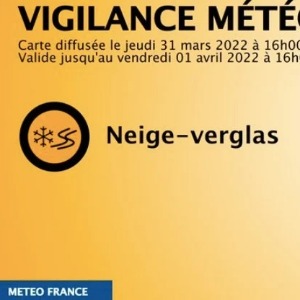 Alerte Météo: Météo France place onze départements du nord et du centre de la France en vigilance orange neige et verglas - Découvrez la carte