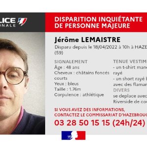 Disparition inquiétante dans le Nord