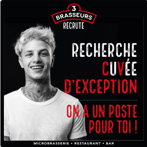 Les trois brasseurs à Englos recrute