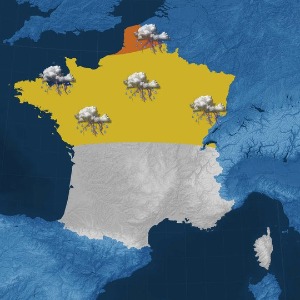 Orages et de la pluie pour ce vendredi dans les Hauts de France - Agate meteo