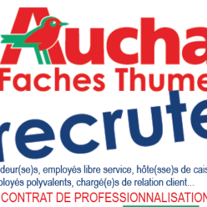 AUCHAN  recrute à Faches Thumesnil