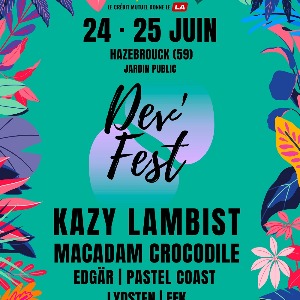 Le Dev Fest à Hazebrouck 24 et 25 juin au Jardin Public