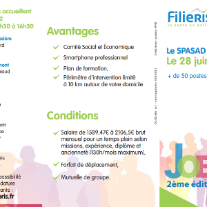 Le SPASAD organise la 2ème édition du JOB DAY le mardi 28 juin 2022