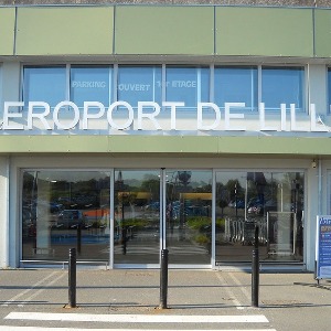 Mouvement de grève à l'aéroport de Lille Lesquin