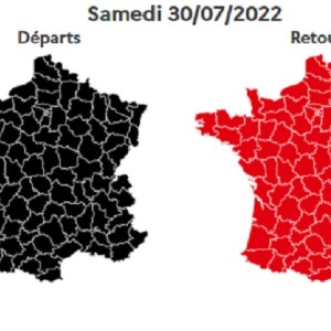 C'est le grand chassé croisé, ce week end  !