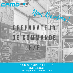 On recherche ici 6 Préparateurs de Commande (H/F) avec Caces 1 3 5