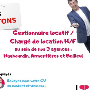 L'agence immobilière Stephane Plaza recherche un gestionnaire locatif / chargé de location H/F justifiant de 4 ans d'expérience sur un poste similaire.