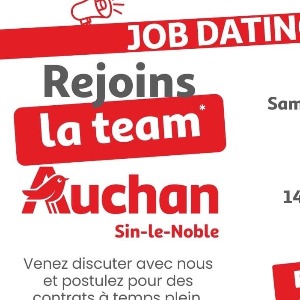 AUCHAN : un job dating ce samedi 22 octobre