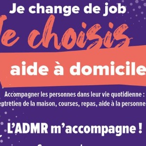 L'ADMR de Vimy recrute un aide ménager à domicile (h/f) à ANZIN ST AUBIN